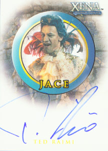 Ted Raimi Autograph card