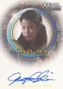 Jaqueline Kim as Lao Ma Autograph card