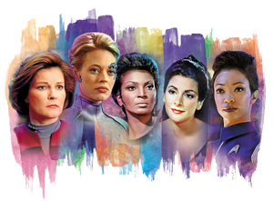 Women of Star Trek Art and Images