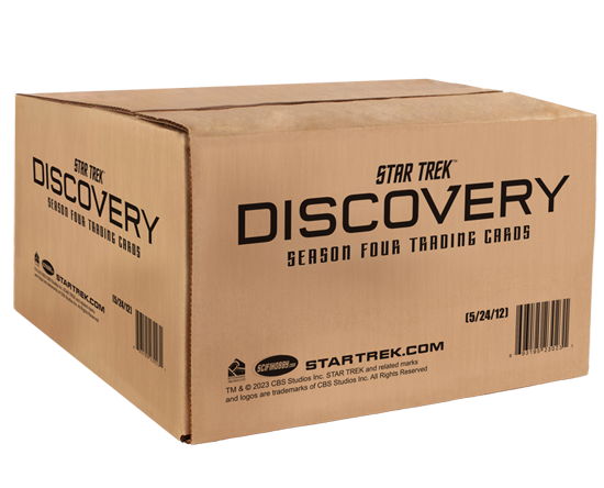 2023 Star Trek Discovery Season 4 Case of Cards (12 Boxes)