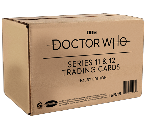Doctor Who Series 11 & 12 Trading Cards - Hobby Case (12 Boxes)