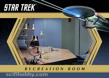 Star Trek TOS Captain's Log Enterprise Recreation Room