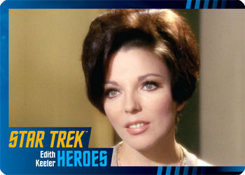 Star Trek TOS Inscriptions Alternate Edith Keeler H&V 42a