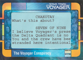 Voyager Cut Script Card VSC10