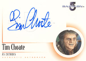 Tim Choate as Zathras Autograph card