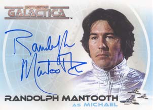 Randolph Mantooth as Michael Autograph card