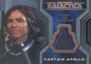 Battlestar Galactica Colonial Warriors Costume Card Selection 
