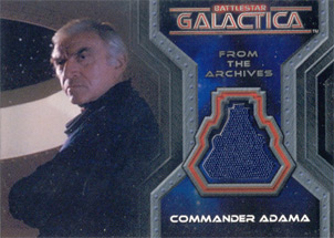 Commander Adama Costume card
