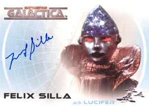 Felix Silla as Lucifer Autograph card
