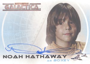 Noah Hathaway as Boxey Autograph card