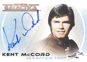 Kent McCord as Captain Troy Multi-Case Purchase Incentive Card