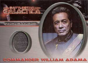 Commander William Adama Costume card
