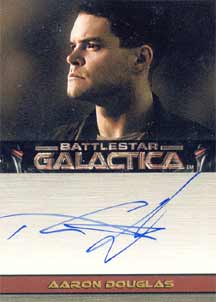 Aaron Douglas as Chief Petty Officer Tyrol Autograph card