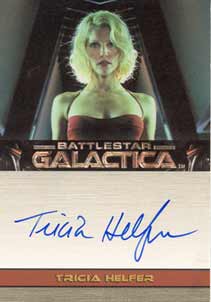 Tricia Helfer as Number 6 Autograph card