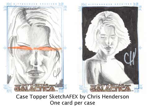 SketchaFEX Card by Chris Henderson Exclusive Case Topper SketchaFEX Card