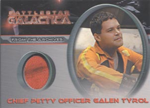 Chief Petty Officer Galen Tyrol Costume card