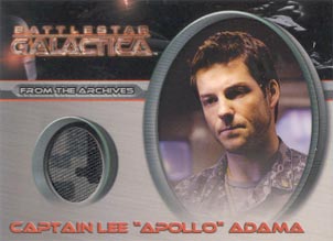 Captain Lee Apollo Adama Costume card