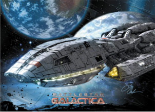 Battlestar Pegasus Rag Tag Fleet