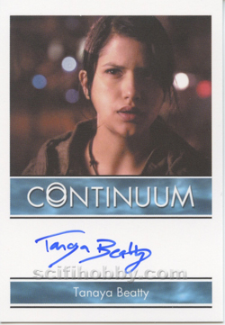 Tanaya Beatty as Rebecca Autograph card