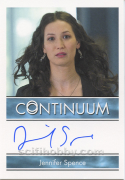 Jennifer Spence as Betty Robertson Autograph card