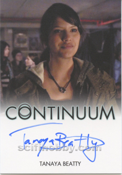 Tanaya Beatty as Rebecca Autograph card