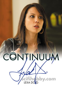 Lexa Doig as Sonya Valentine Autograph card