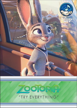 Try Everything - ZooTopia Base card