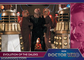 Evolution of the Daleks Base card