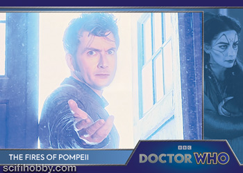 The Fires of Pompeii Base card