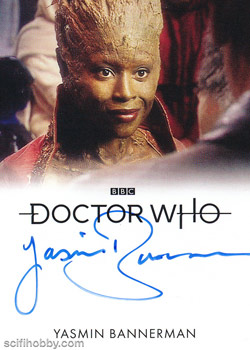 Yasmin Bannerman as Jabe Regular Autograph card
