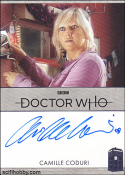 Camille Coduri as Jackie Tyler Archive Box Exclusive Card