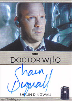 Shaun Dingwall as Peter Tyler Regular Autograph card