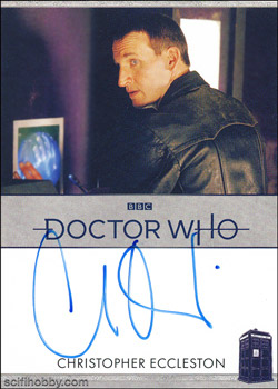 Christopher Eccleston as The Doctor Regular Autograph card