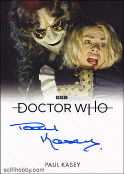 Paul Kasey as Clockwork Man Regular Autograph card