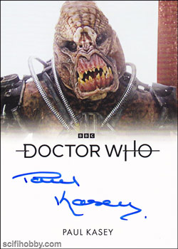 Paul Kasey as The Hoix Regular Autograph card