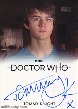 Tommy Knight as Luke Smith Quantity Range: 11-25 Inscription Autograph card