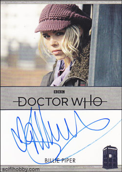 Billie Piper as Rose Tyler Regular Autograph card