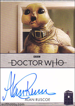 Alan Ruscoe as Slitheen Regular Autograph card