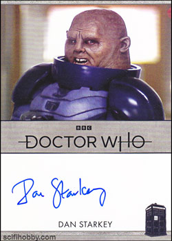 Dan Starkey as Commander Skorr Regular Autograph card