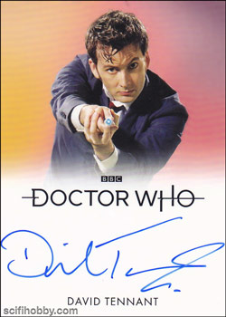 David Tennant as The Doctor Regular Autograph card