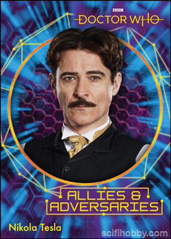 Nikola Tesla Allies and Adversaries card - UK