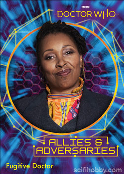 Fugitive Doctor Allies and Adversaries card - UK