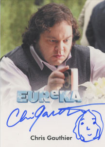 Chris Gauthier as Vincent Autograph card