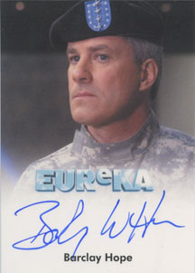 Barclay Hope as General Mansfield Autograph card