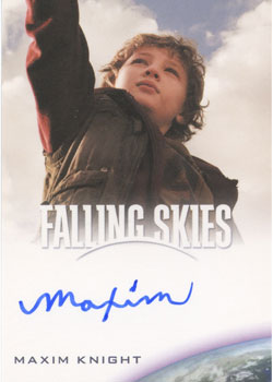 Maxim Knight as Matt Mason Autograph card