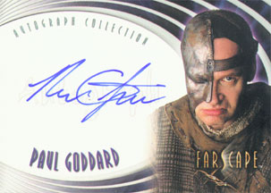 Paul Goddard as Stark Autograph card