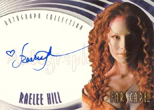 Raelee Hill as Sikozu Autograph card