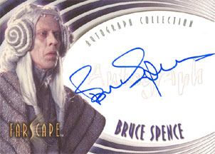 Bruce Spence as Prefect Faloak Autograph card