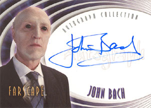 John Bach as Einstein Autograph card