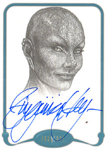 Zhaan Farscape ArtiFex - Autographed Parallel card